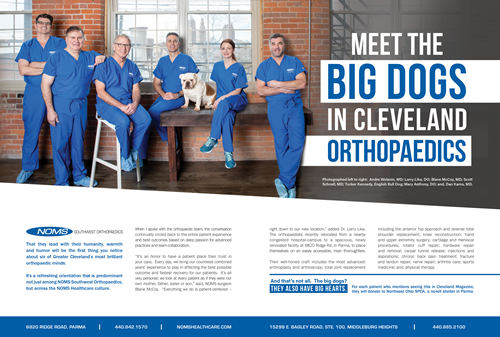 Cleveland Magazine - NOMS Southwest Orthopaedics